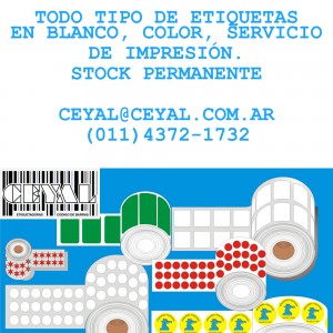 etiquetas Termicas 