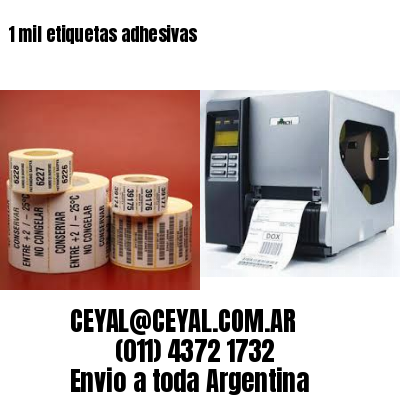 1 mil etiquetas adhesivas