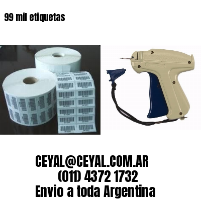 99 mil etiquetas