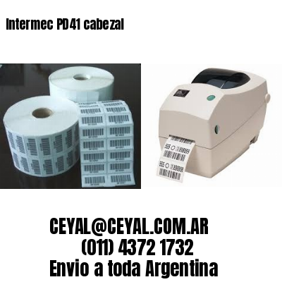 Intermec PD41 cabezal