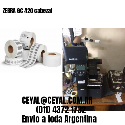 ZEBRA GC 420 cabezal