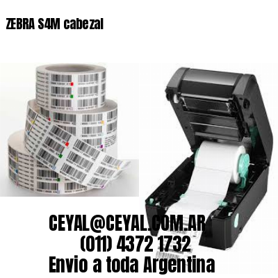 ZEBRA S4M cabezal