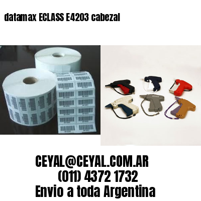 datamax ECLASS E4203 cabezal