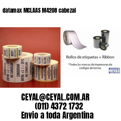 datamax MCLAAS M4208 cabezal