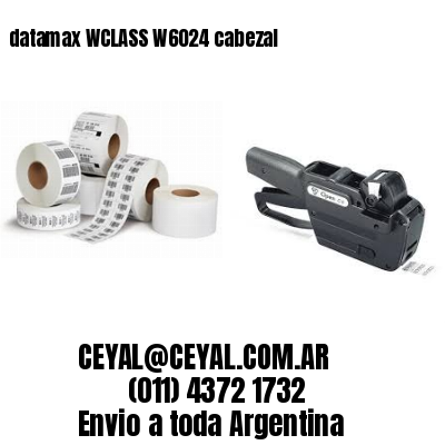 datamax WCLASS W6024 cabezal