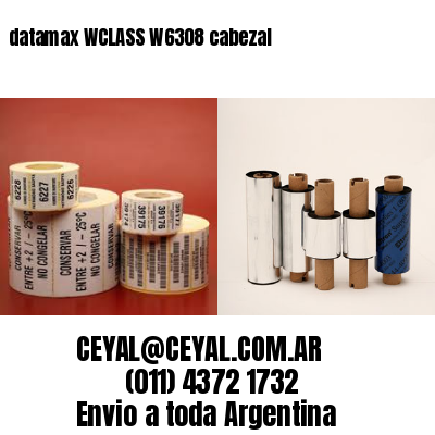 datamax WCLASS W6308 cabezal