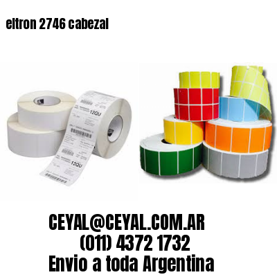 eltron 2746 cabezal