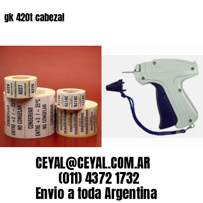 gk 420t cabezal