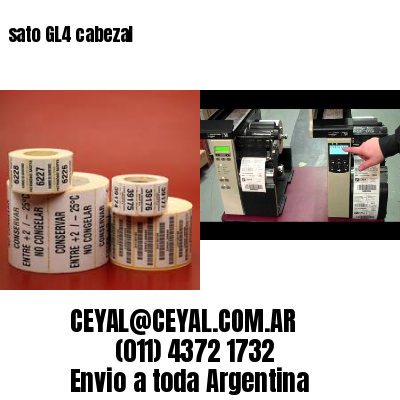 sato GL4 cabezal