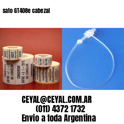 sato GT408e cabezal