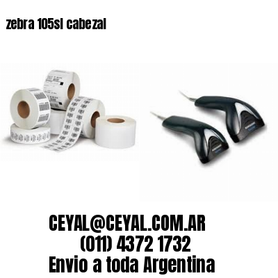 zebra 105sl cabezal