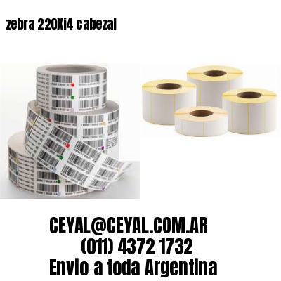 zebra 220Xi4 cabezal