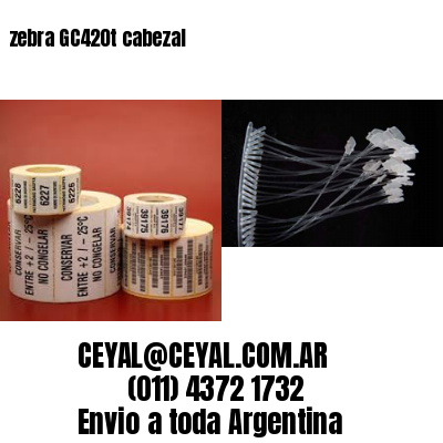 zebra GC420t cabezal