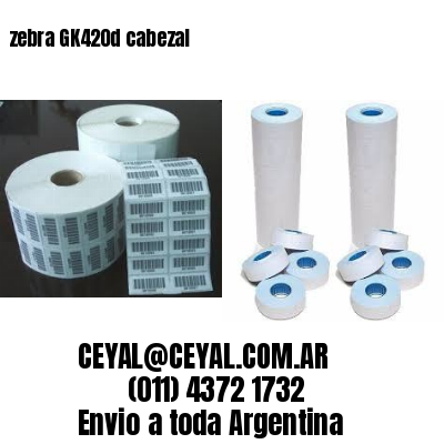 zebra GK420d cabezal