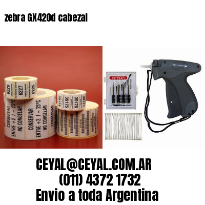 zebra GX420d cabezal