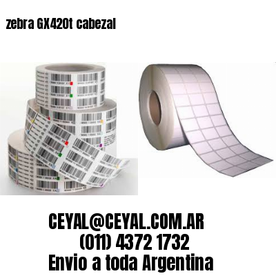 zebra GX420t cabezal