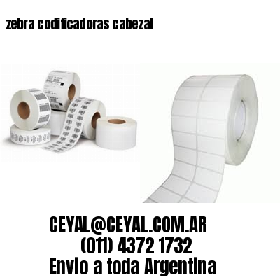 zebra codificadoras cabezal