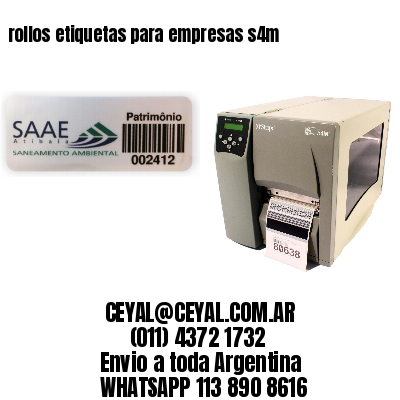 rollos etiquetas para empresas s4m