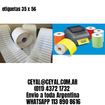 etiquetas 35 x 56