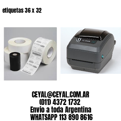 etiquetas 36 x 32