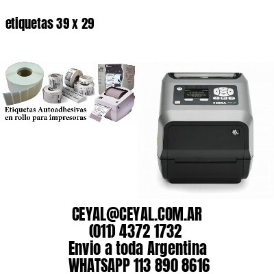 etiquetas 39 x 29