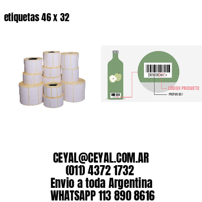 etiquetas 46 x 32