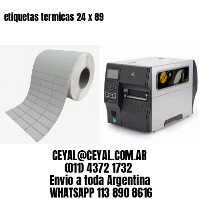 etiquetas termicas 24 x 89