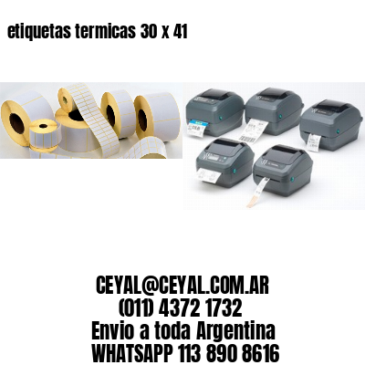 etiquetas termicas 30 x 41
