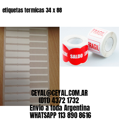 etiquetas termicas 34 x 88