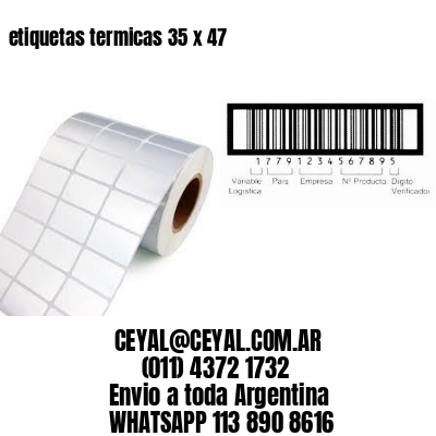 etiquetas termicas 35 x 47