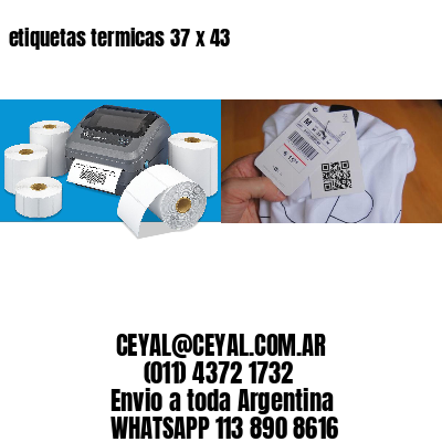 etiquetas termicas 37 x 43