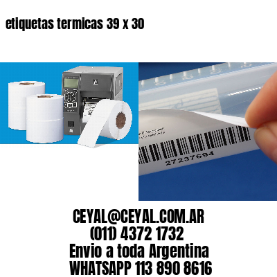 etiquetas termicas 39 x 30