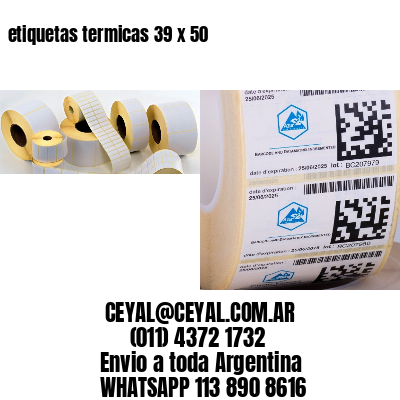 etiquetas termicas 39 x 50