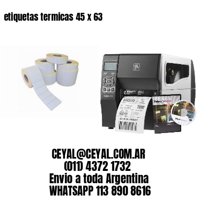 etiquetas termicas 45 x 63
