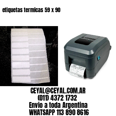 etiquetas termicas 59 x 90