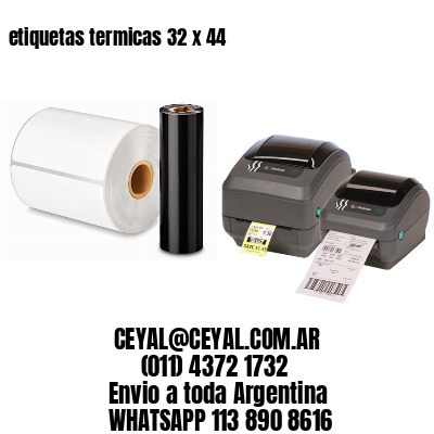etiquetas termicas 32 x 44