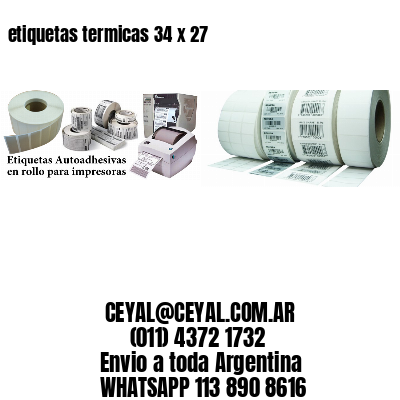 etiquetas termicas 34 x 27