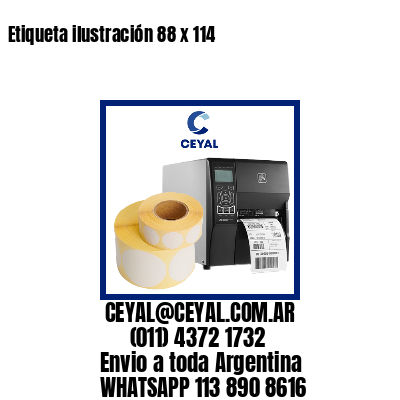 Etiqueta ilustración 88 x 114
