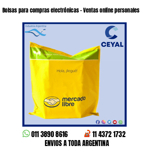 Bolsas para compras electrónicas – Ventas online personales
