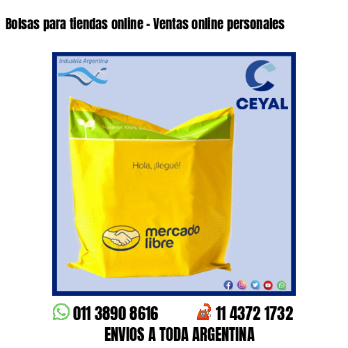 Bolsas para tiendas online – Ventas online personales