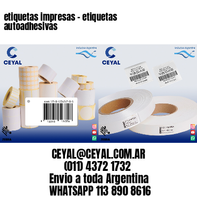etiquetas impresas – etiquetas autoadhesivas