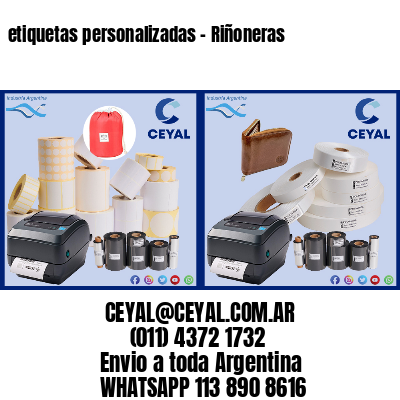 etiquetas personalizadas – Riñoneras