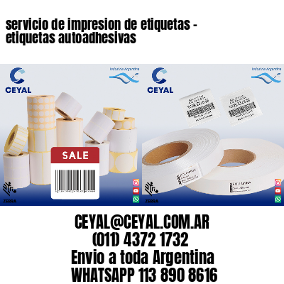 servicio de impresion de etiquetas – etiquetas autoadhesivas