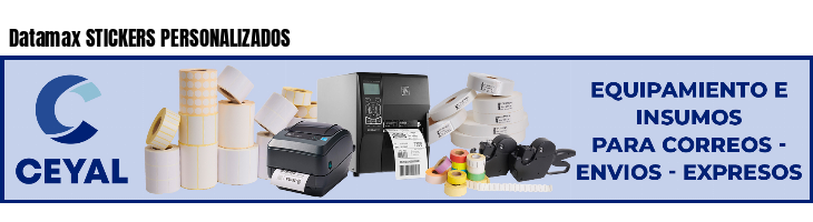 Datamax STICKERS PERSONALIZADOS