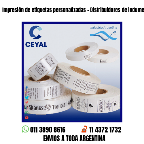 Impresión de etiquetas personalizadas – Distribuidores de indumentaria