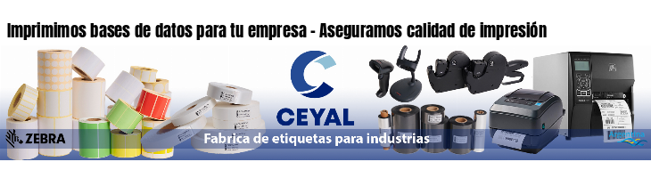 Imprimimos bases de datos para tu empresa - Aseguramos calidad de impresión