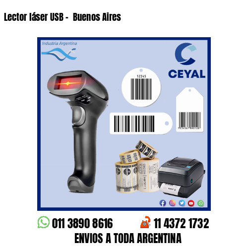 Lector láser USB –  Buenos Aires