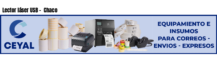 Lector láser USB -  Chaco
