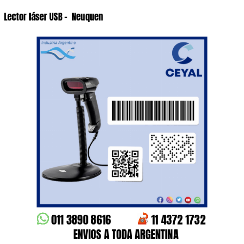 Lector láser USB –  Neuquen