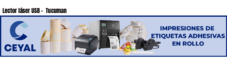 Lector láser USB -  Tucuman